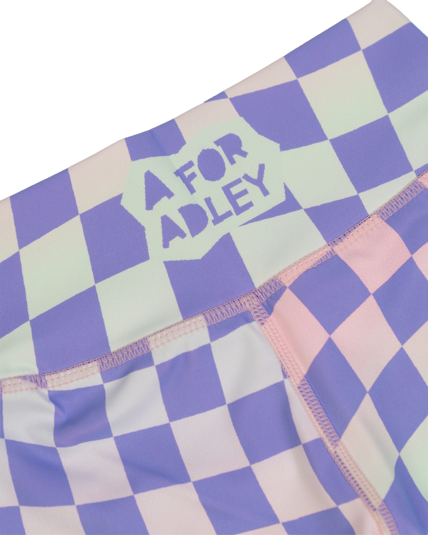 Adley's Purple Checkered Pants