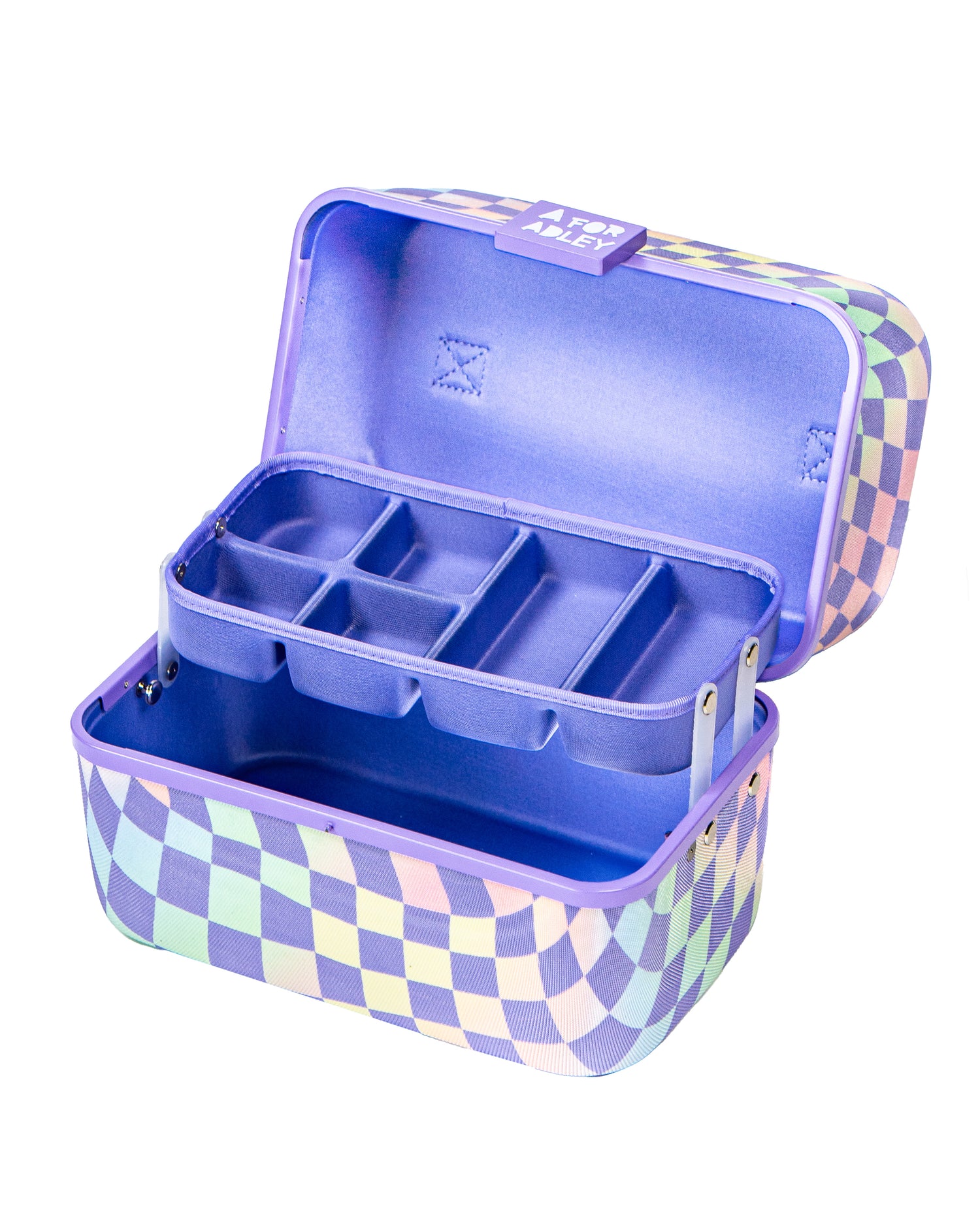 Adley's Checkered Hair Case