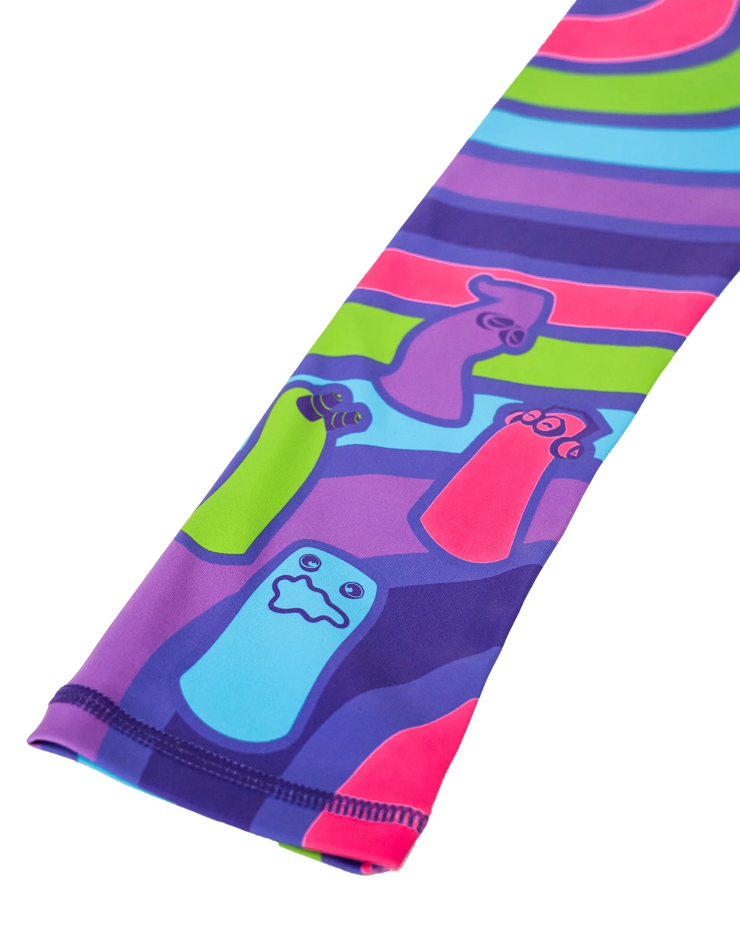 Retro Galaxy Rainbow Ghosts Pants