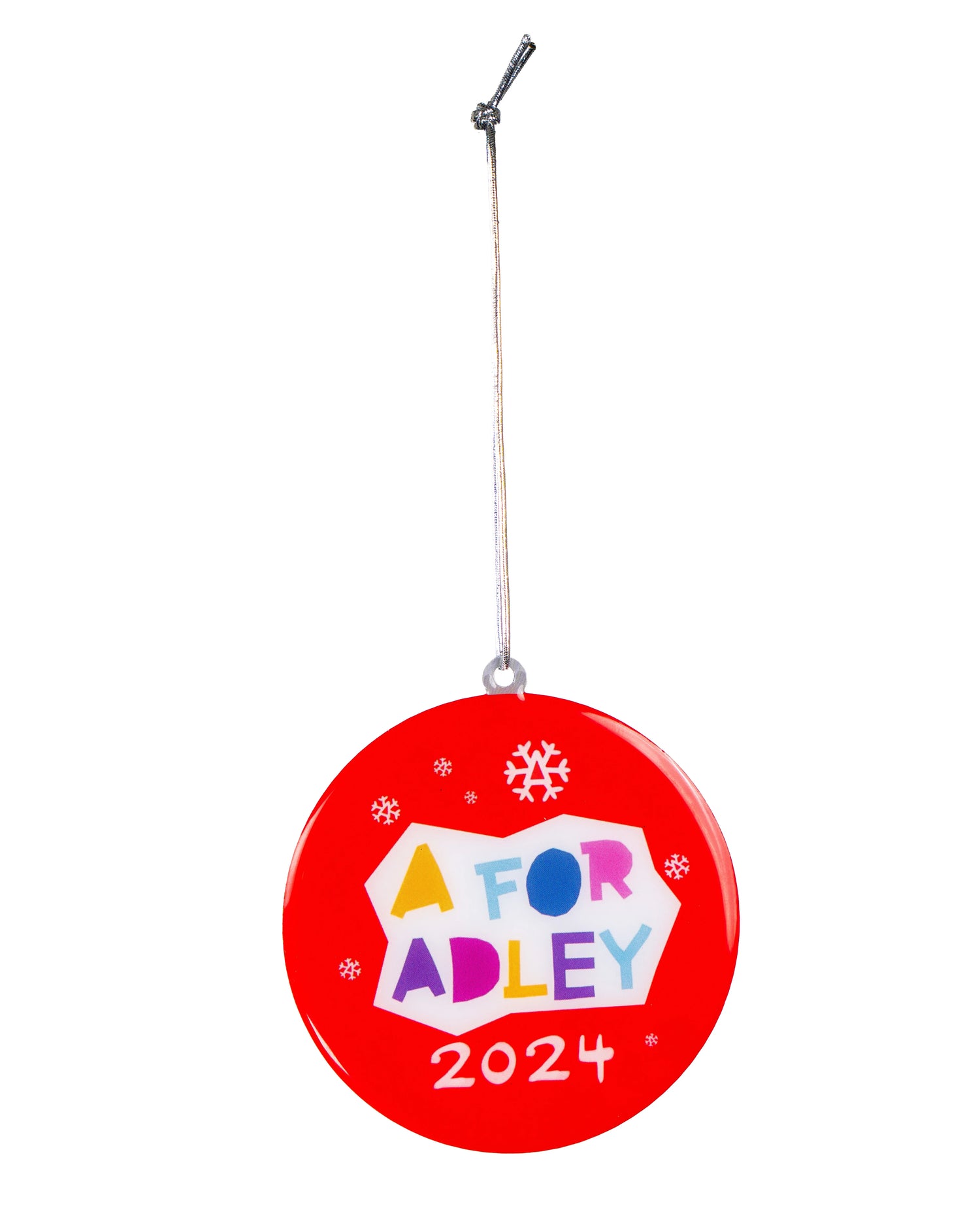 A for Adley 2024 Holiday Ornaments